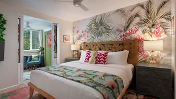 2 soveværelser, skrivebord, strygejern/strygebræt, weekendseng