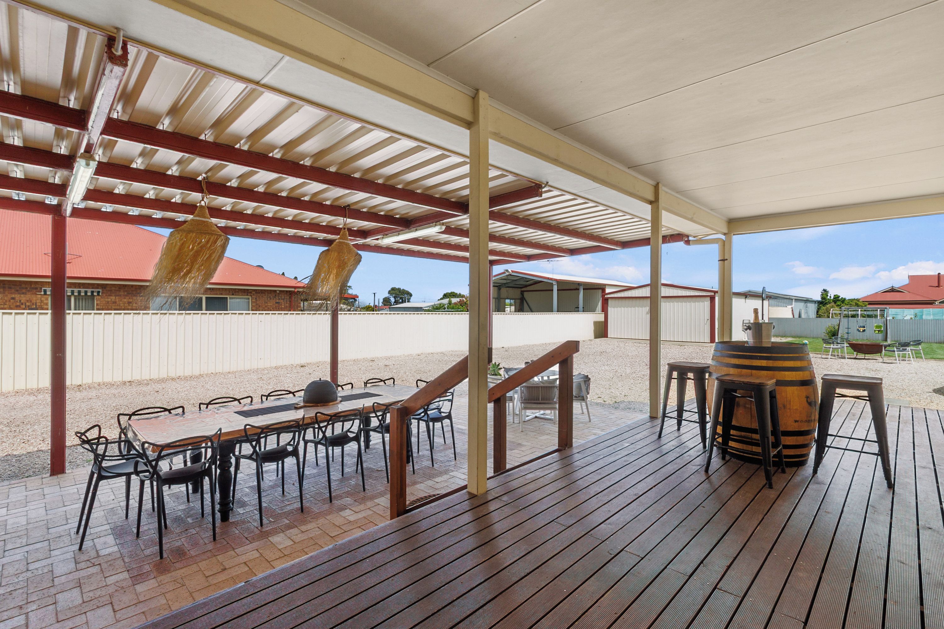 Outdoor dining