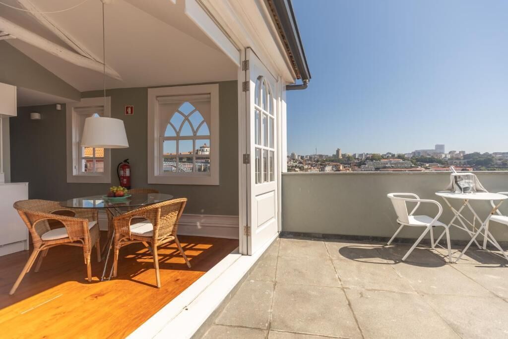Appartement, patio, vue sur la ville (1 cama de casal) | Terrasse/patio