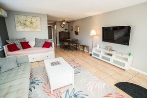 TV - Stylish Clearwater Condo Near Beach, Dining, and Attractions (Clearwater)