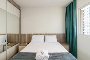 Basic Apartment | 2 bedrooms, free WiFi - 2-suite Apt w/ BBQ 550m From the Beach Ebf0702 (Itapema)