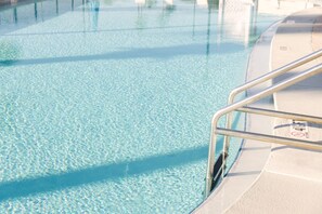 A heated pool - Elevated Coastal Retreat | 4 Pools | Walk To Beach (Panama City Beach)