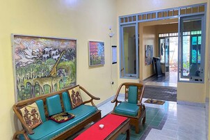 Sala de estar en el lobby