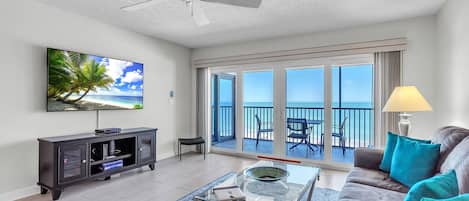 Condo, Multiple Beds (Reflections On The Gulf #502 - Paradi) | Living area