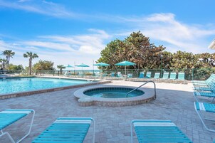 Condo, Multiple Beds (Reflections On The Gulf #502 - Paradi) | Pool | A heated pool