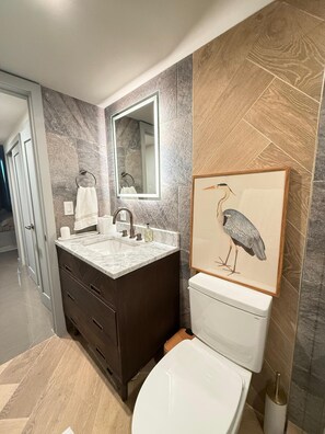 Bathroom - Enjoyable 1-bedroom condo in vibrant Miami Beach perfect for relaxing (Miami Beach)