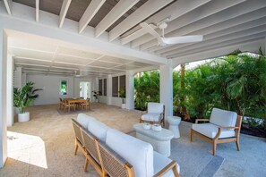 Outdoor dining - New 3-Story FL Keys Homes at SeaGlass Cove! (Marathon)