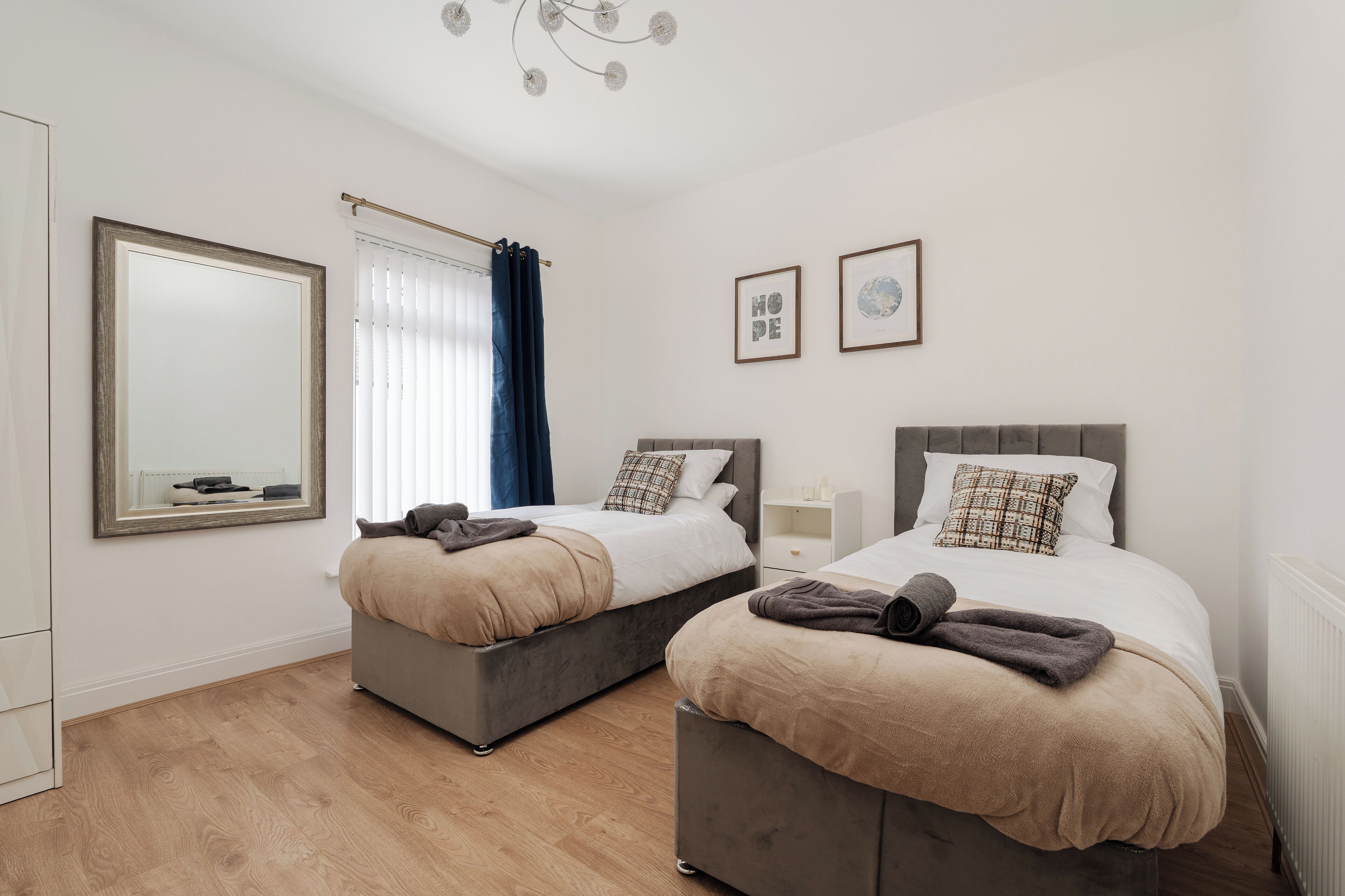 Iron/ironing board, free WiFi, bed sheets