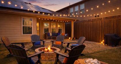 Spacious Backyard • Fire Pit • Near PGA Frisco, Universal Kids & Wedding Venues