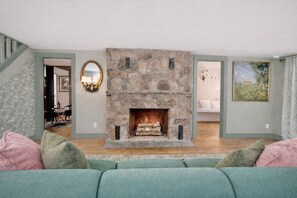 Interior - Classic Red Farmhouse Retreat by Nature Preserve (Patterson)