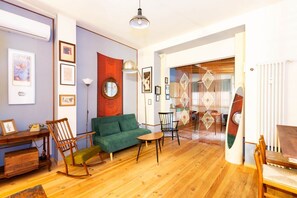 Living area - Casetta60 - Trastevere, cozy apartment for 3 people (Roma)