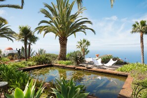 Property grounds - Finca Villa Botánico with Sea View, Pool & Wi-Fi (Puntagorda La Palma)