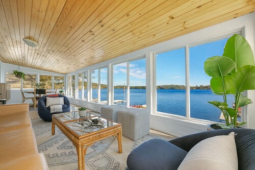 Escape to Bantam Lake. Waterfront!