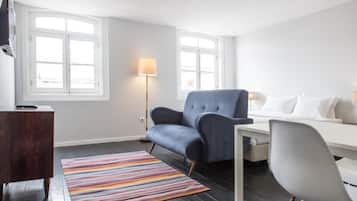 Klassieke studio, uitzicht op de stad