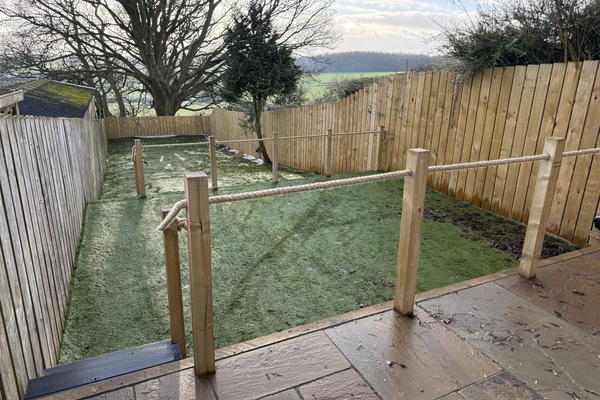 South facing garden