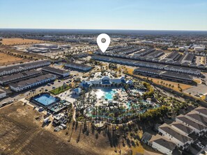 Exterior - 826 Windsor Island 14 guests 5Bdrs pool + jacuzzi (Davenport)