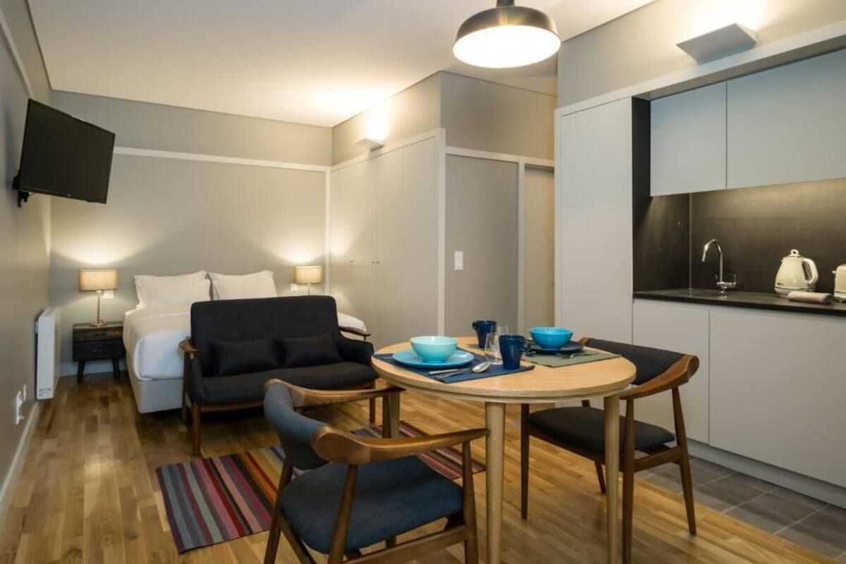 Classic-Apartment, Blick auf den Innenhof