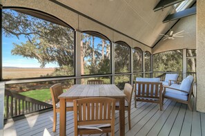Dining - Private Marshfront Oasis w/ Pool & Sunset Views (Hilton Head Island)