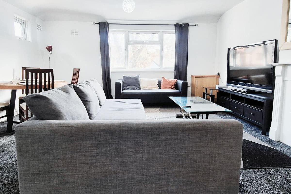 Comfort-Apartment, 2 Schlafzimmer, Nichtraucher | Wohnbereich