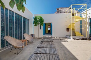 Terrace/patio - Casa Quetzal - Private beachfront villa - Swimming pool & total peace & quiet (Puerto Escondido)