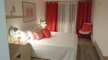 In-room safe, blackout curtains, soundproofing, iron/ironing board