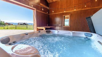 Bain à remous extérieur