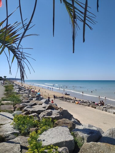 Maison, 100 m de la plage, 7 personnes