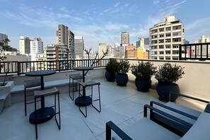 Apartamento | Opções para refeição ao ar livre