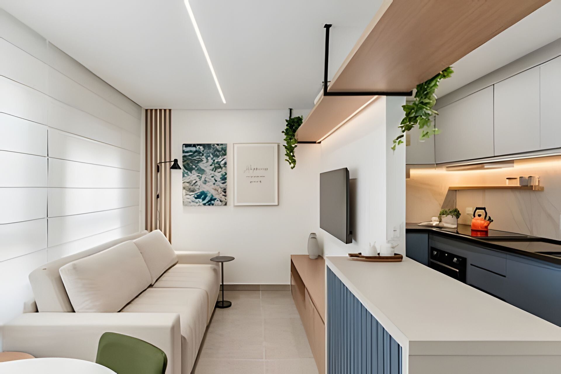 Área de sala de estar