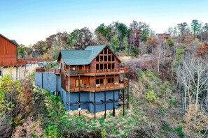 Exterior - Luxe Sister Cabins, Sleeps 24, Pool, Hot Tub, Games (Gatlinburg)