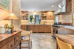 Fridge, microwave, oven, stovetop - Three Oaks Stunner With Private Pool & Hot Tub! (Three Oaks)