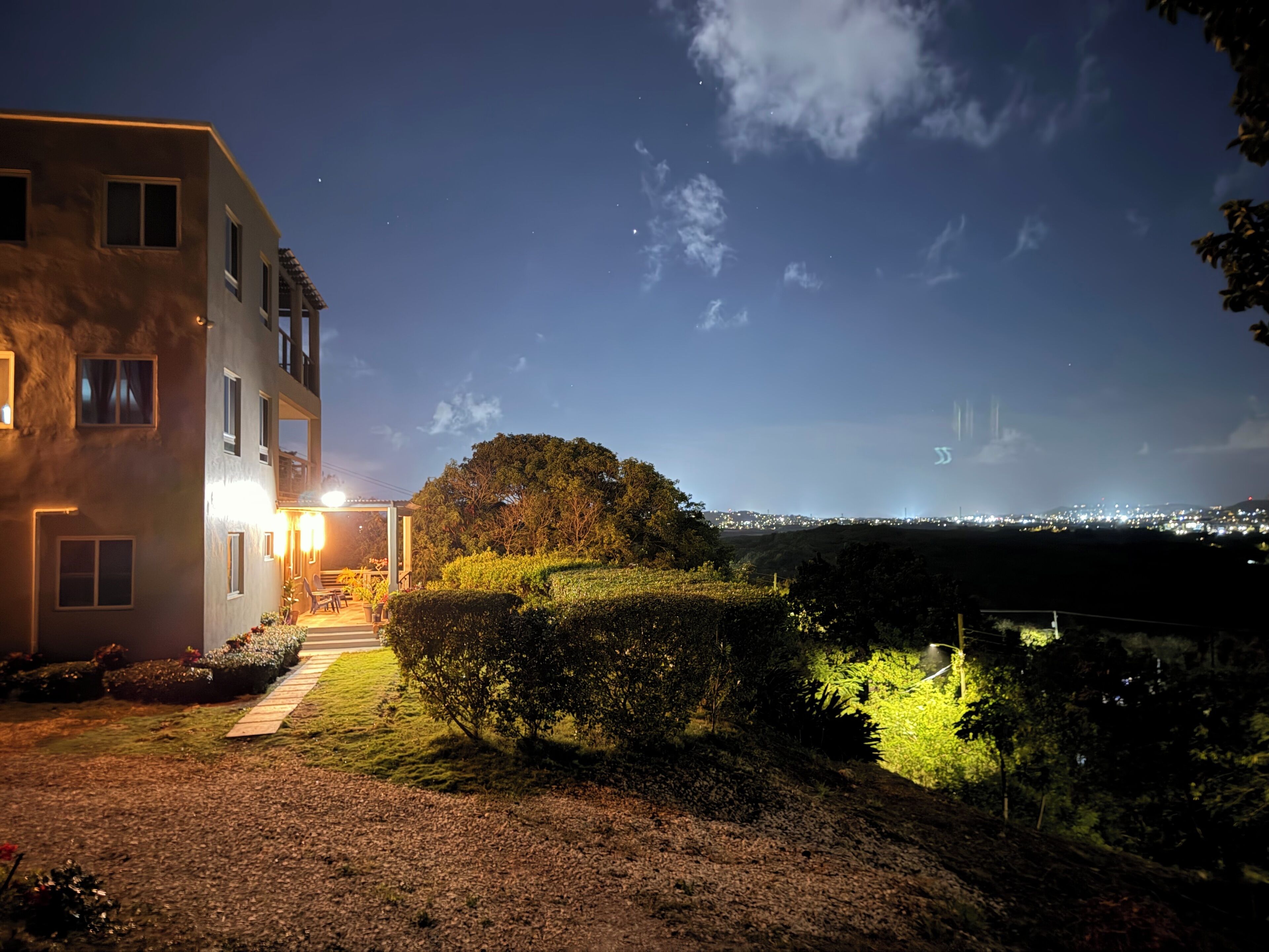 Enceinte de l’hébergement