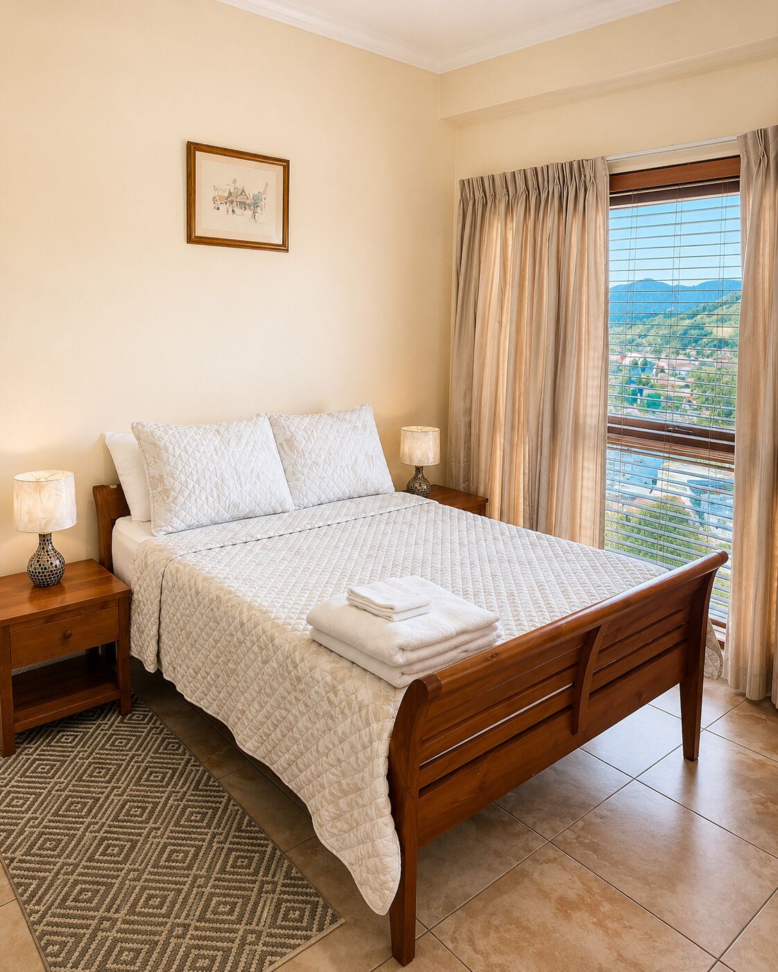 3 bedrooms, iron/ironing board, free WiFi, bed sheets