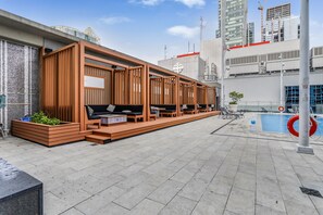 Outdoor pool - Executive 1BR at 300 Front St W | Balcony & Gym (Toronto)