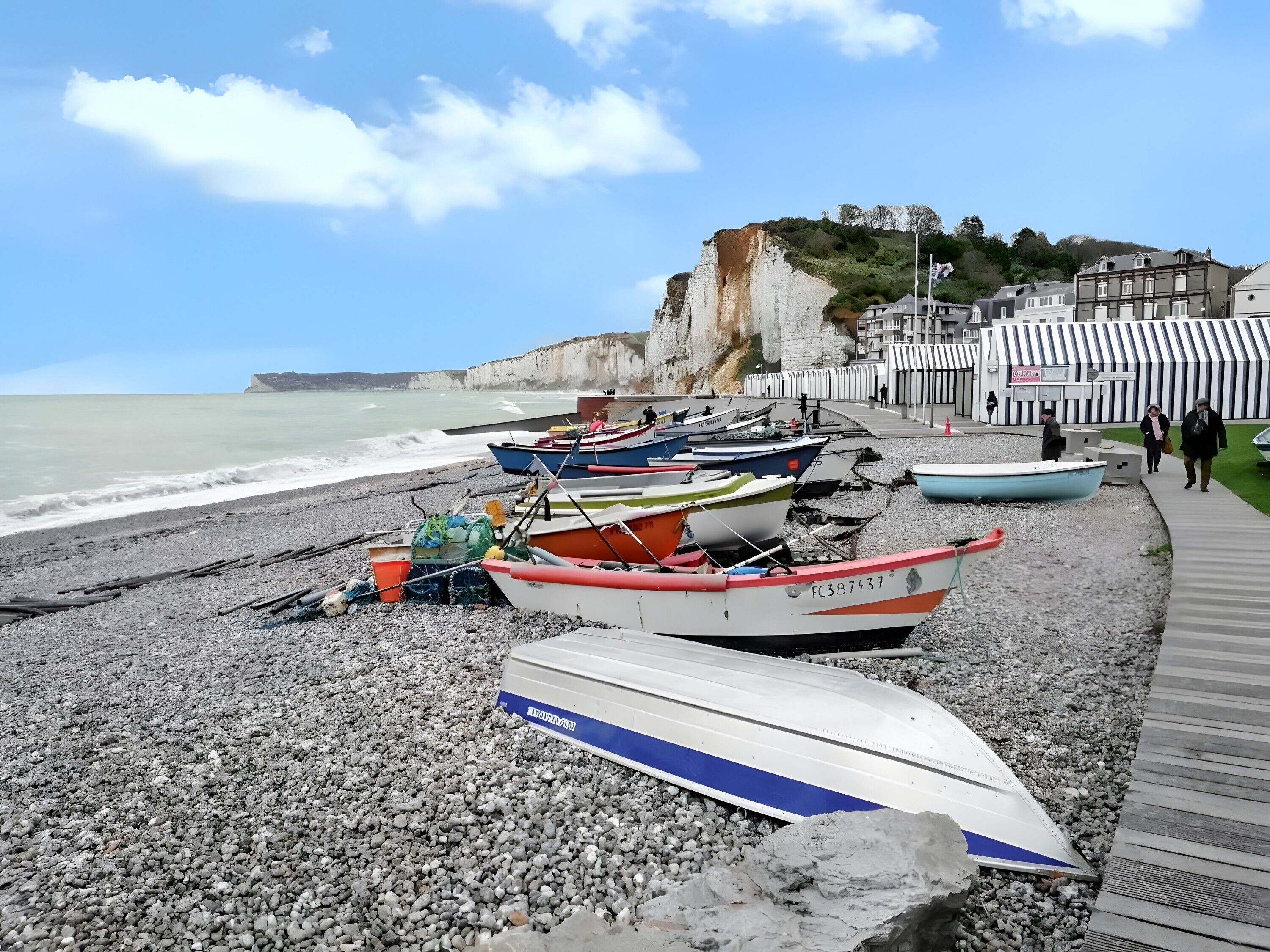 Una spiaggia nelle vicinanze