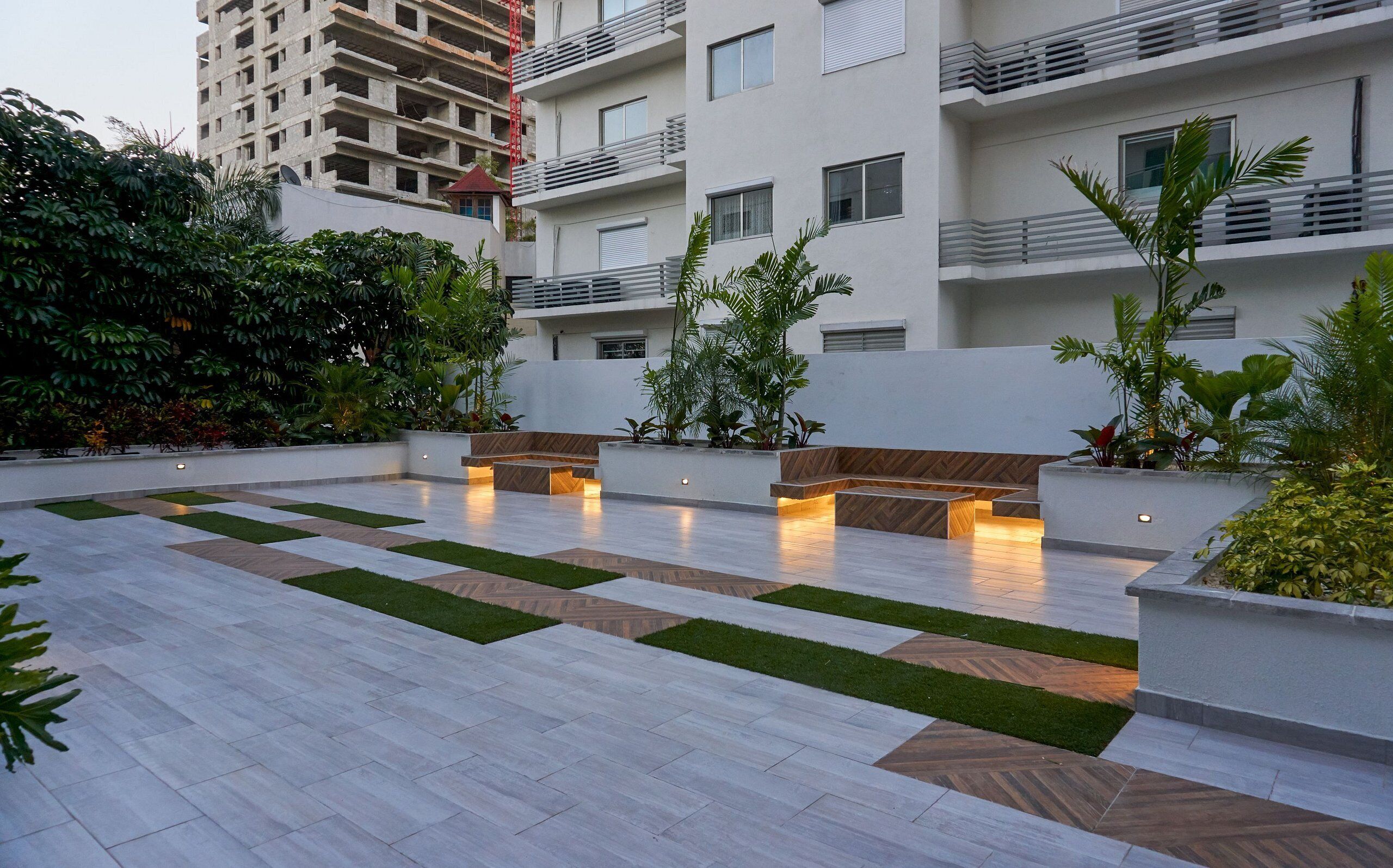 Terrein van de accommodatie