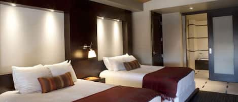 Chambre Deluxe avec lits jumeaux | Wi-Fi gratuit, draps fournis