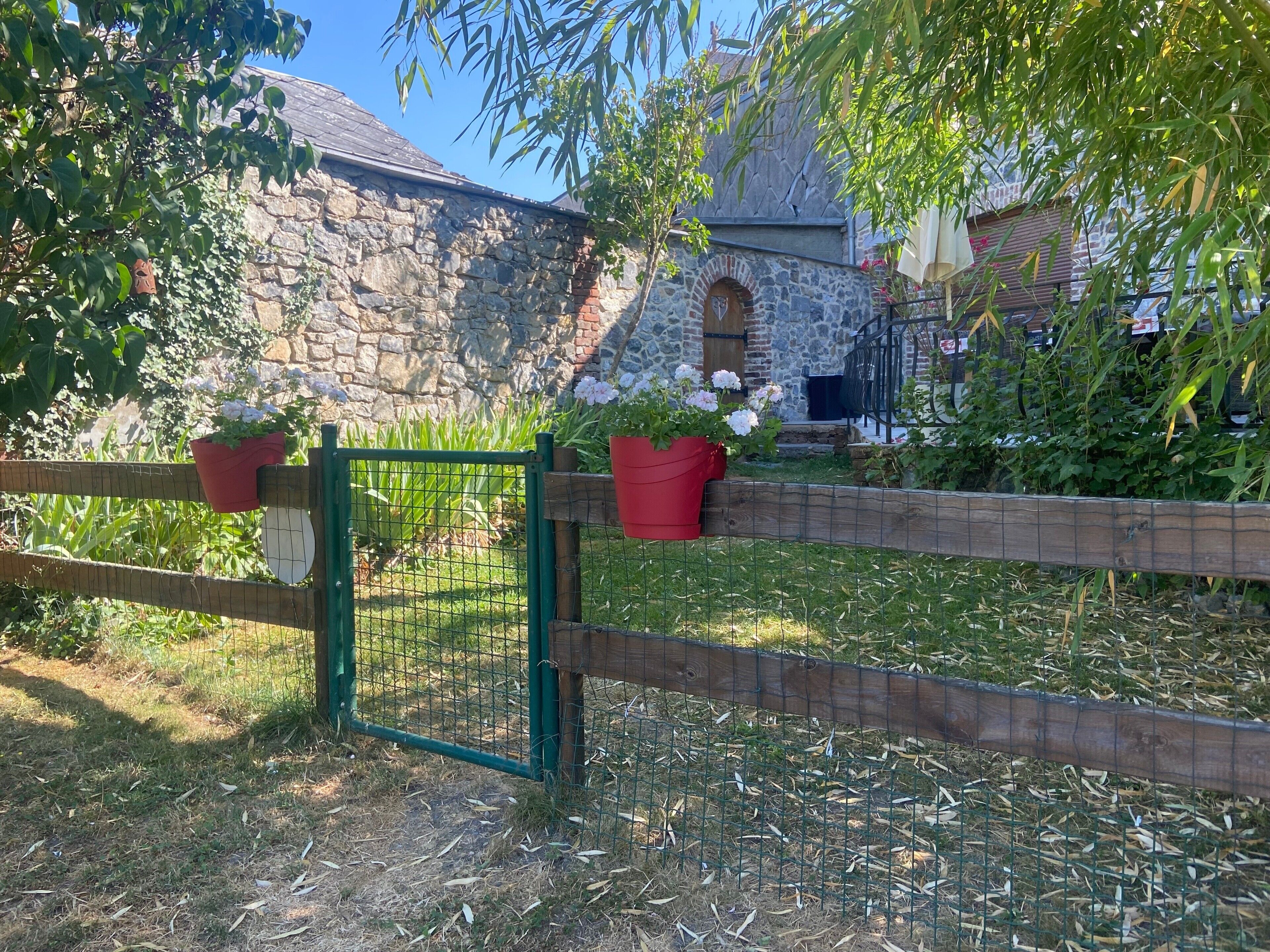 Enceinte de l’hébergement