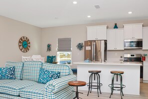 House, Multiple Beds (Fish-n-Ships) | Living area - Fish-n-ships (Port St. Joe)