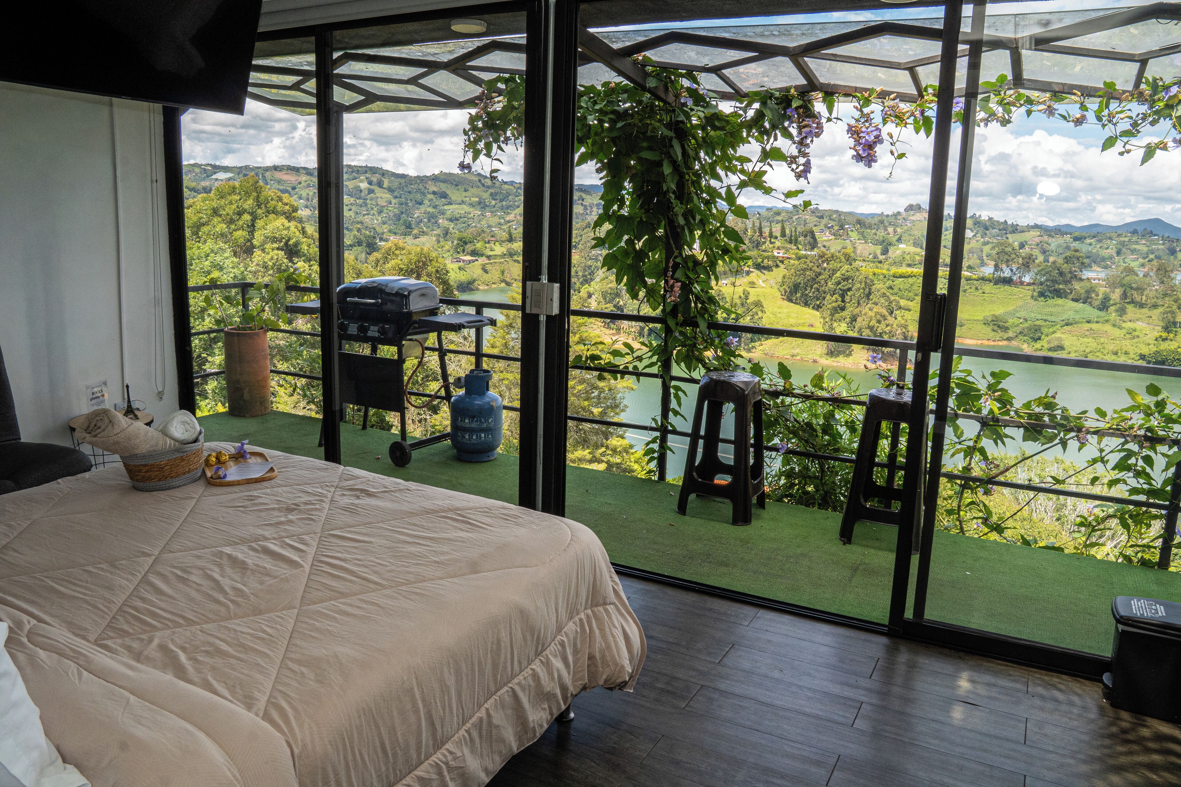 Exclusive Double Room, Balcony, Garden View | View from room