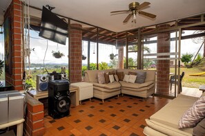 Family House, Balcony, Garden View | Living area