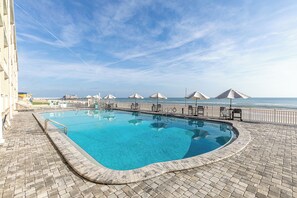 Pool - ☀️Oceanfront | Direct Beach Access | Two Pools | Daytona Inn Beach Resort 409☀️ (Daytona Beach)
