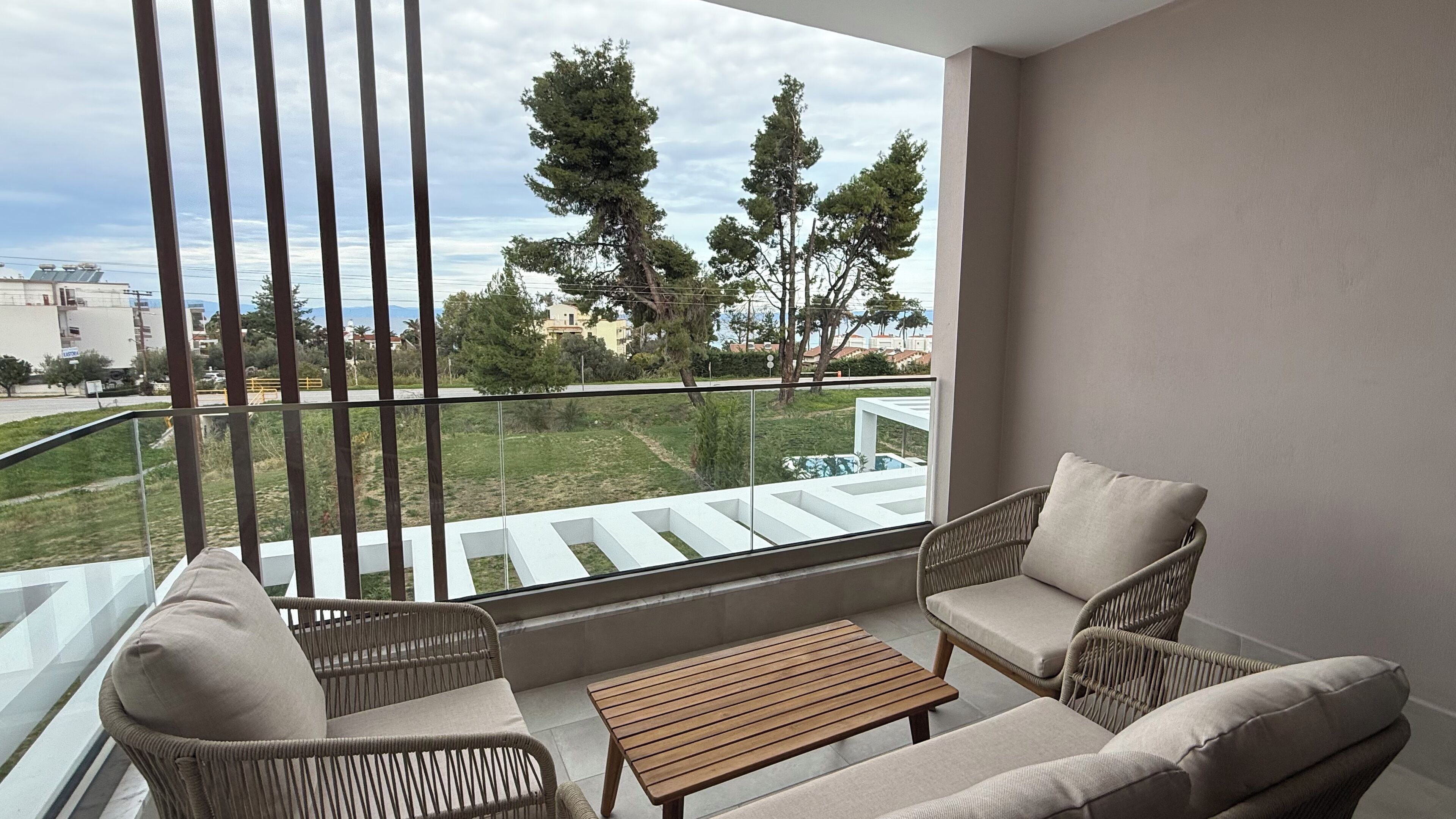 高级别墅, 阳台, 海景 | 住宿内部