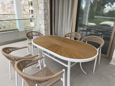 Restaurante al aire libre. Aquaris