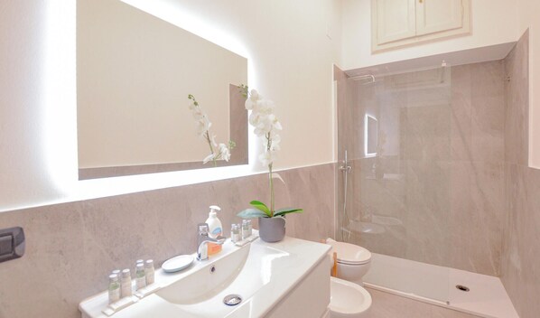 Shower, hair dryer, bidet, towels - Flatsharing - Scarlatti - 2 camere (Milan)