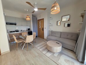 Living area - Modern Caribbean Stay Coral Azul 304 (Dominicus)