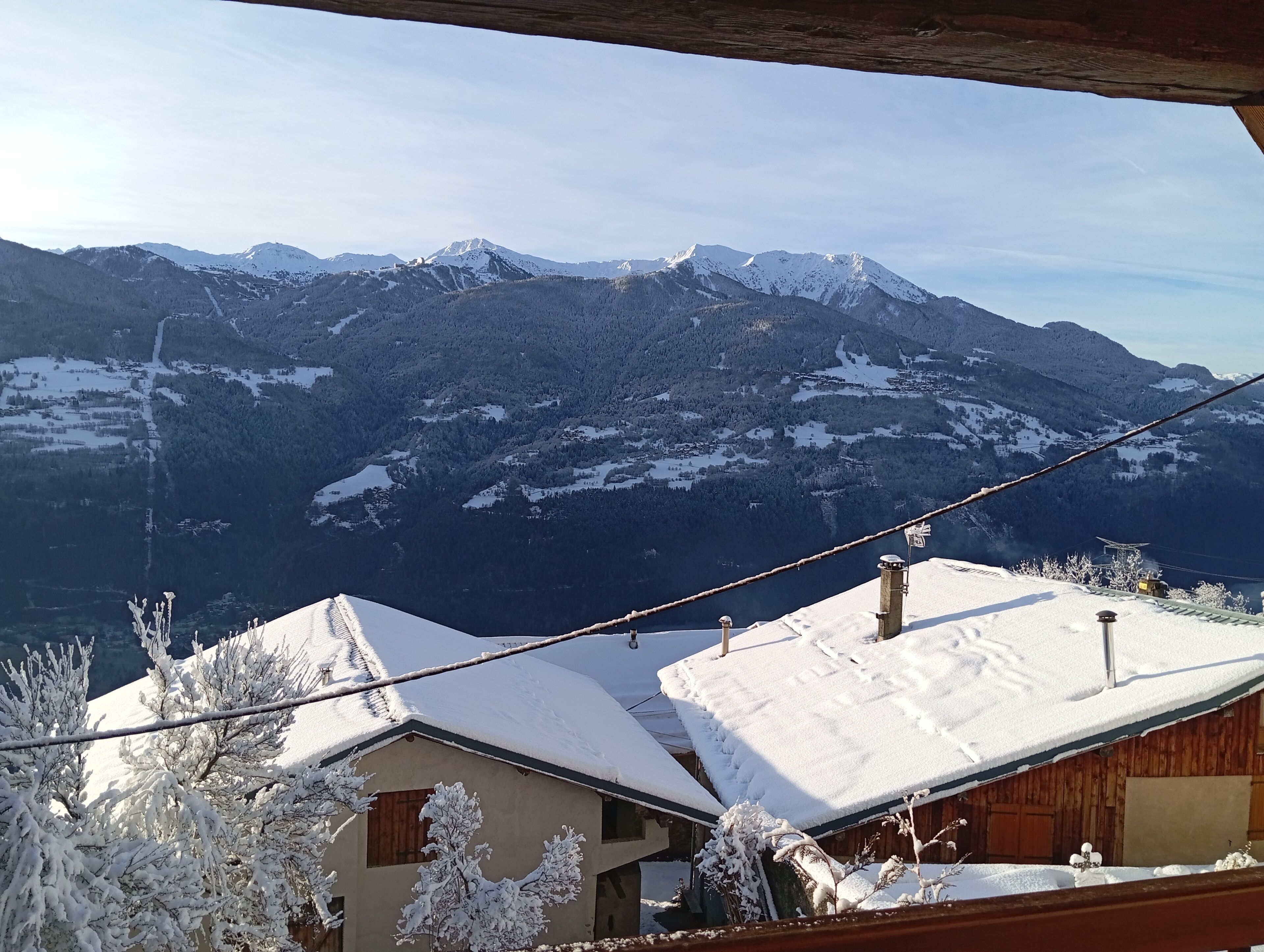 Vue depuis l’hébergement