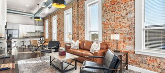 Stunning Luxury Industrial Vintage 1 Bedroom Apartment
