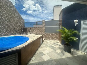 Terrace/patio - Premium Penthouse with Private Pool (Guarujá)