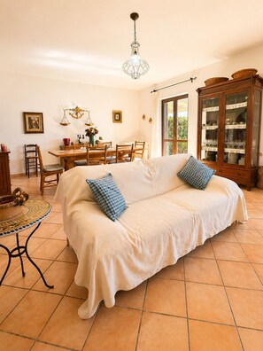 Living area - Villa Laurì (Massa Lubrense)